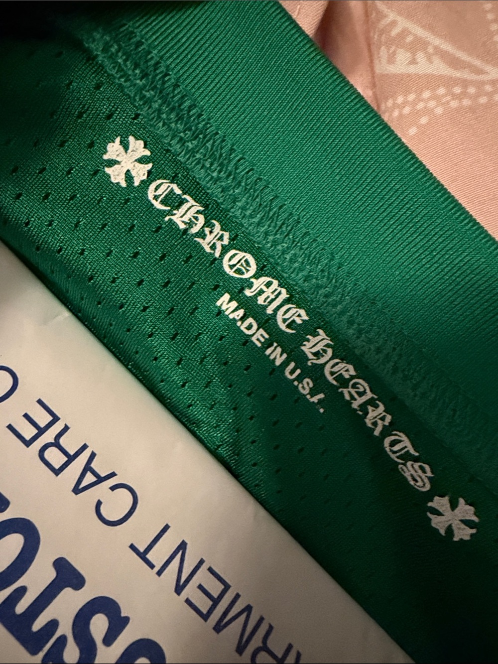 Chrome Hearts Green Jersey with Yellow - Picture 10 of 12